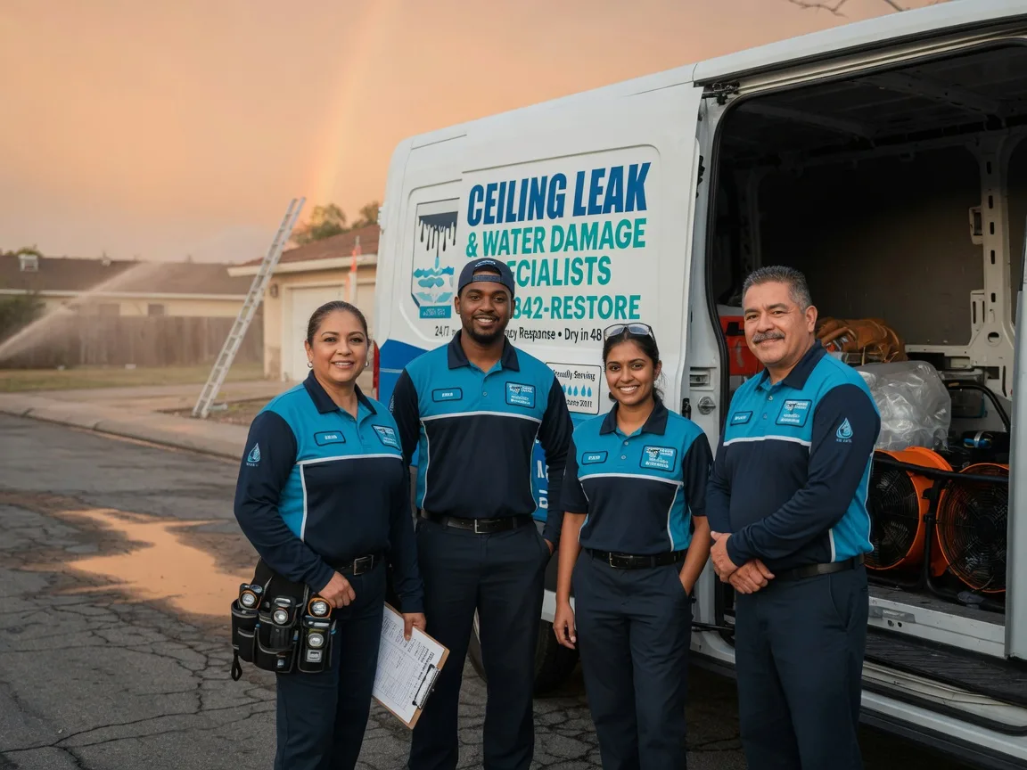Ceiling Leak Cleanup company in Spiritwood, ND